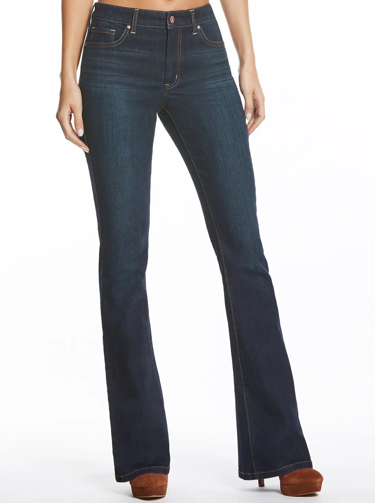 Jessica Simpson Adored High Rise Flare In < Denim