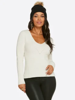 Jessica Simpson Adrielle Sweater In < Tops & Tees|Sweaters