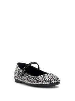 Jessica Simpson Ailitha Mary Jane Flat In Black< Flats