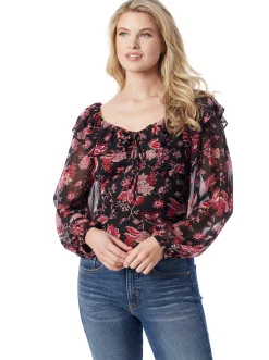Jessica Simpson Aki Blouse In < Tops & Tees