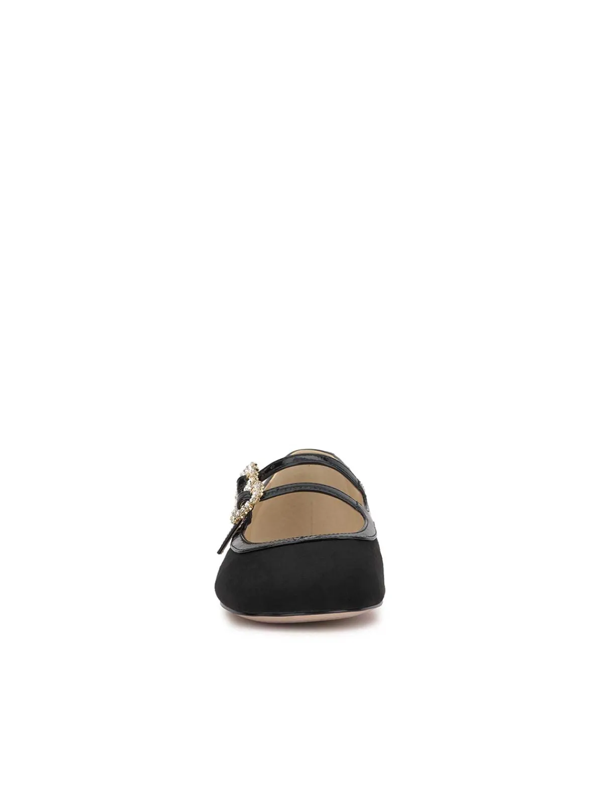 Jessica Simpson Allista Buckle Ballet Flat In Suede< Flats
