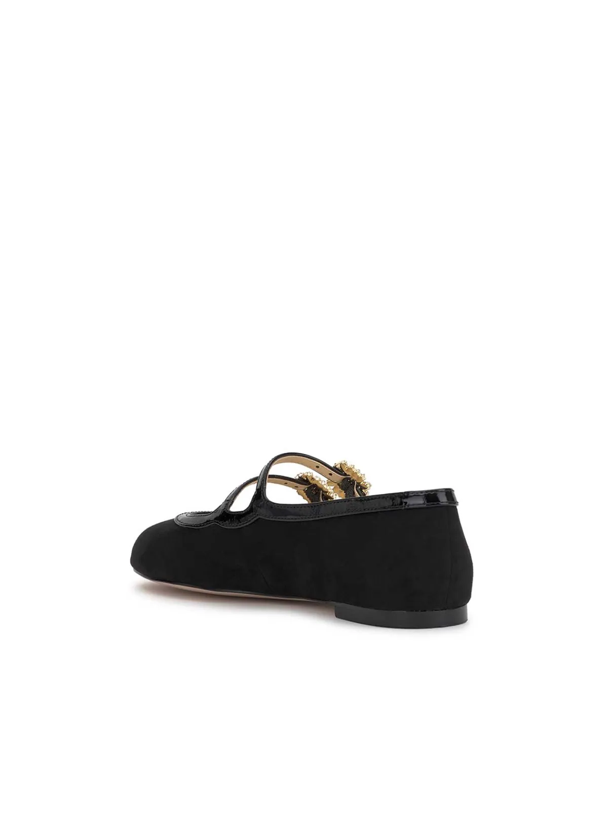 Jessica Simpson Allista Buckle Ballet Flat In Suede< Flats
