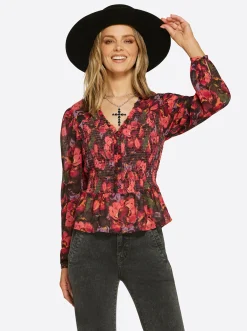Jessica Simpson Averie Top In < Tops & Tees