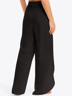 Jessica Simpson Basic Solid Beach Pant Cover Up In < Swim|Cover Ups