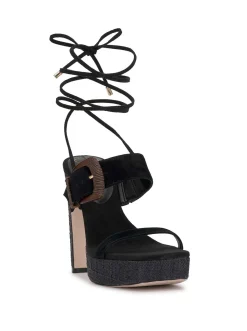 Jessica Simpson Caelia Ankle Lace Up Platform Sandal In < Platforms|Sandals