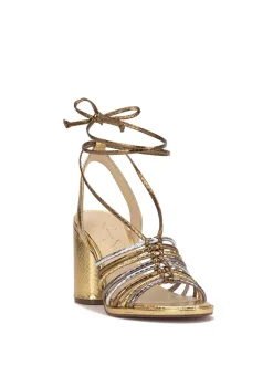 Jessica Simpson Cahna High Heel Sandal In Gold< Sandals