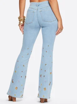 Jessica Simpson Charmed Flare In < Denim