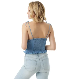 Jessica Simpson Clare Peplum Tank In Dearest< Tops & Tees