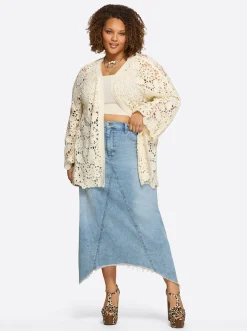 Jessica Simpson Della Maxi Skirt In < Bottoms|Skirts