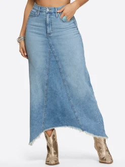 Jessica Simpson Della Maxi Skirt In < Bottoms|Skirts