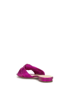 Jessica Simpson Dydra Knotted Flat Sandal In Pink< Flats|Sandals