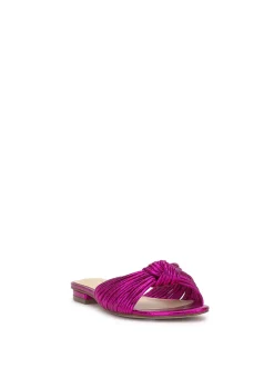 Jessica Simpson Dydra Knotted Flat Sandal In Pink< Flats|Sandals