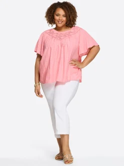 Jessica Simpson Eloise Blouse In < Tops & Tees
