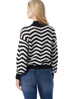 Jessica Simpson Farai Sweater In Anthracite Combo< Tops & Tees|Sweaters