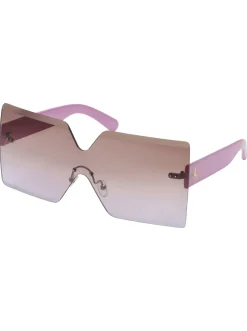 Jessica Simpson Frameless Shield Sunglasses In < Sunglasses