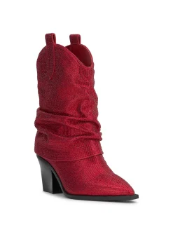 Jessica Simpson Gemorra Bootie In Red Muse< Boots & Booties