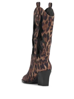 Jessica Simpson Ginika Western Boot In Leopard< Boots & Booties