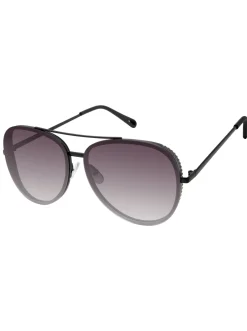 Jessica Simpson Glam Aviator Pilot Sunglasses In Out< Sunglasses
