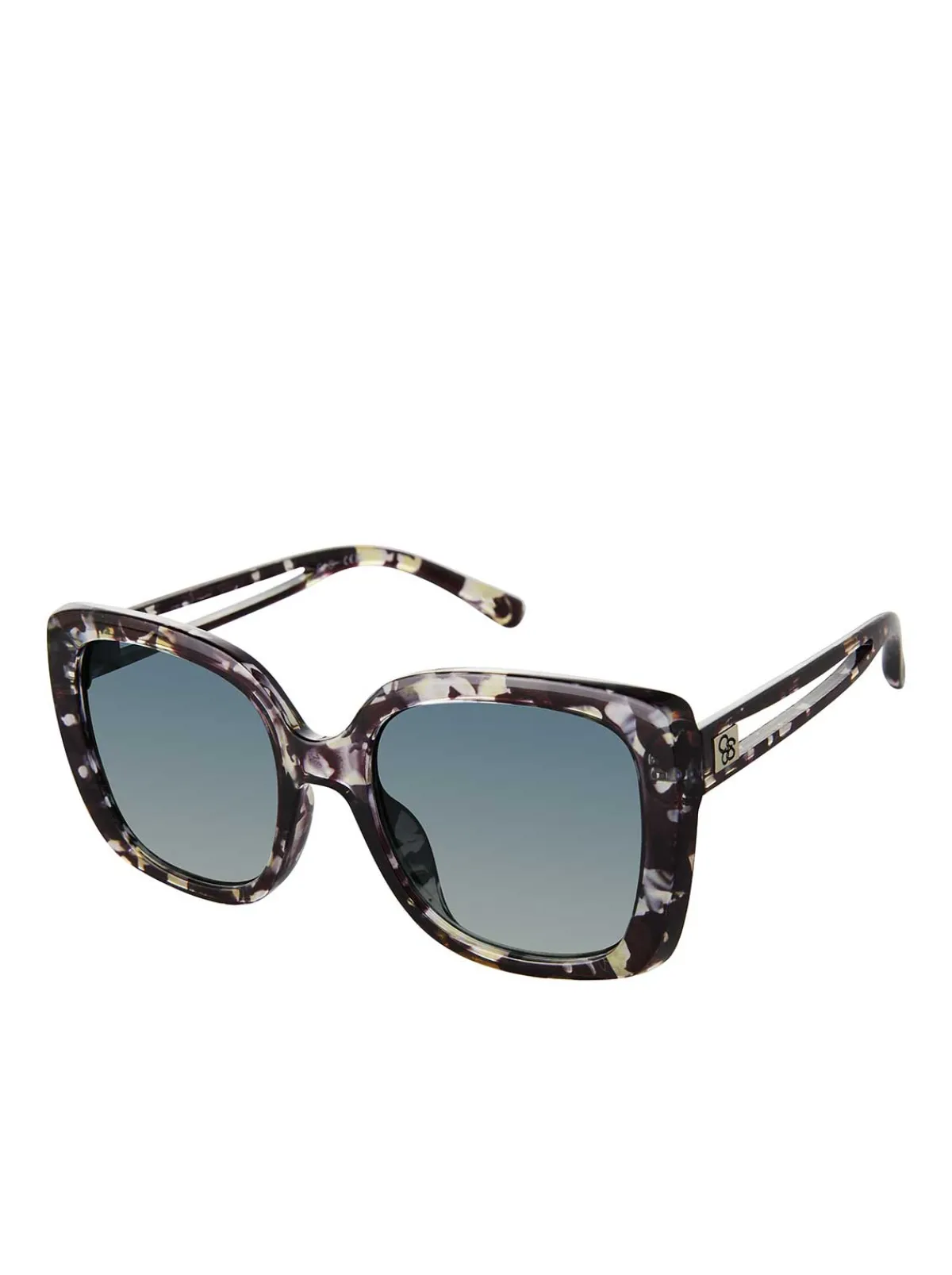 Jessica Simpson Glamorous Cat Eye Vented Temple Sunglasses In < Sunglasses