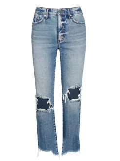 Jessica Simpson Harmony Straight High Rise Jean In < Denim