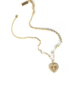 Jessica Simpson Heart Necklace< Necklaces