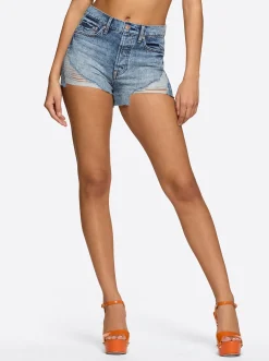 Jessica Simpson Hug Me High Rise Short In < Bottoms|Denim