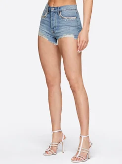 Jessica Simpson Hug Me High Rise Short In < Bottoms|Denim