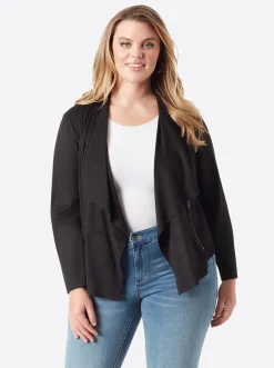 Jessica Simpson Ibis Jacket In < Jackets, Blazers & Kimonos|Sweaters