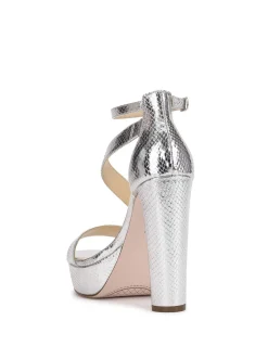 Jessica Simpson Iley Platform Sandal In Silver< Platforms|Sandals