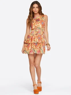Jessica Simpson Illora Tiered Mini Dress In < Dresses
