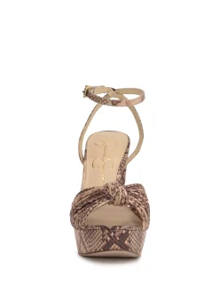 Jessica Simpson Immie Platform Sandal In Snake< Platforms|Sandals