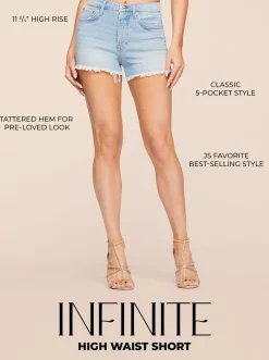 Jessica Simpson Infinite High Waist Short In < Bottoms|Denim