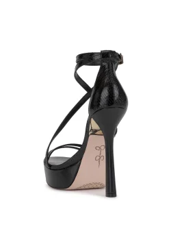 Jessica Simpson Jewelria Platform Sandal In Black< Platforms|Sandals
