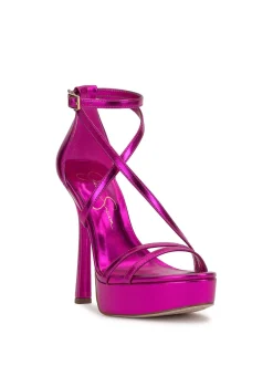 Jessica Simpson Jewelria Platform Sandal In Pink< Platforms|Sandals