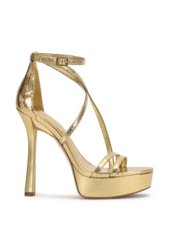 Jessica Simpson Jewelria Platform Sandal In Gold< Platforms|Sandals
