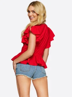 Jessica Simpson Jeydon Top In < Tops & Tees