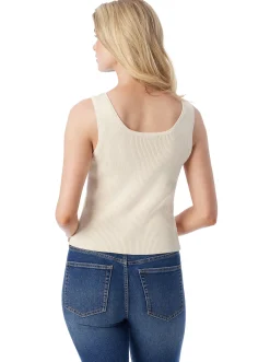 Jessica Simpson Johanna Lace Up Tank In < Tops & Tees