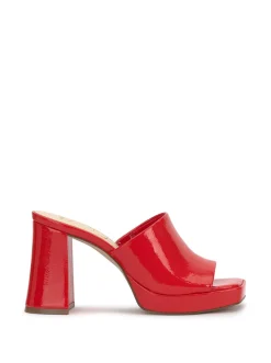 Jessica Simpson Kashet Mule Platform Sandal In Red< Platforms|Sandals