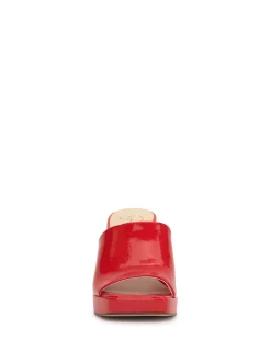 Jessica Simpson Kashet Mule Platform Sandal In Red< Platforms|Sandals