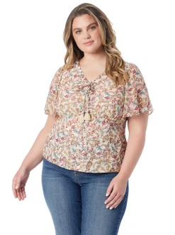 Jessica Simpson Katrin Blouse In < Tops & Tees
