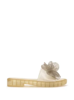 Jessica Simpson Kerah Lucite Flower Sandal In < Sandals|Slides & Mules
