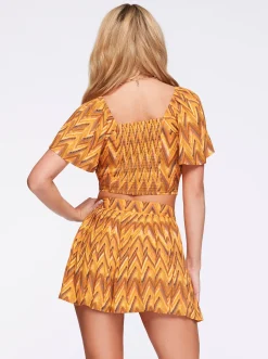 Jessica Simpson Kerrigan Crop Top In < Tops & Tees
