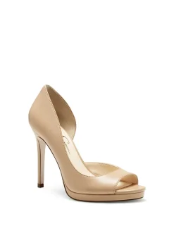 Jessica Simpson Kimli Peep Toe Pump In < Platforms|Pumps