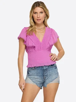 Jessica Simpson Lilianna Top In < Tops & Tees