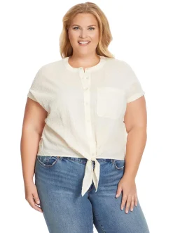 Jessica Simpson Louelle Blouse In < Tops & Tees