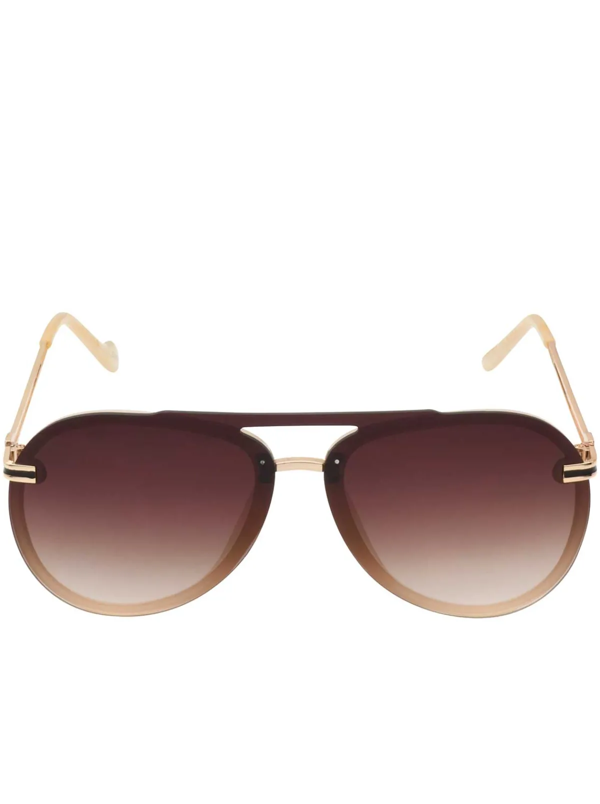 Jessica Simpson Metal Aviator Sunglasses In < Sunglasses