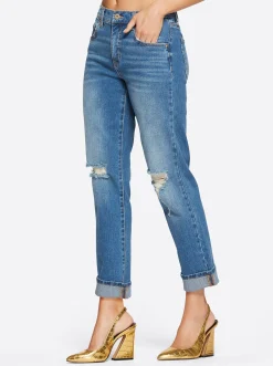Jessica Simpson Mika Best Friend Slouchy Skinny In < Bottoms|Denim