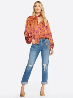 Jessica Simpson Mika Best Friend Slouchy Skinny In < Bottoms|Denim