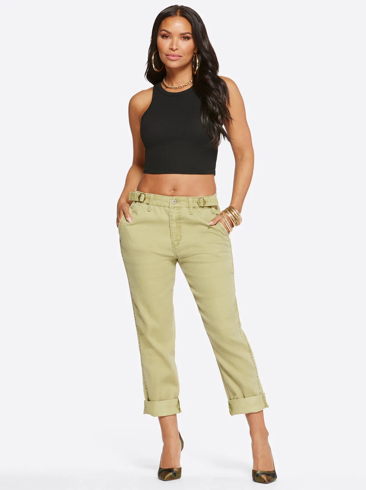 Jessica Simpson Mika Chino In < Bottoms