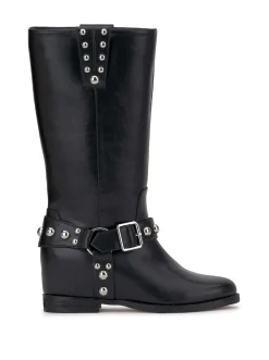 Jessica Simpson Milley Moto Boot In < Boots & Booties|Wide Width